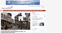 Desktop Screenshot of hanz-online.de